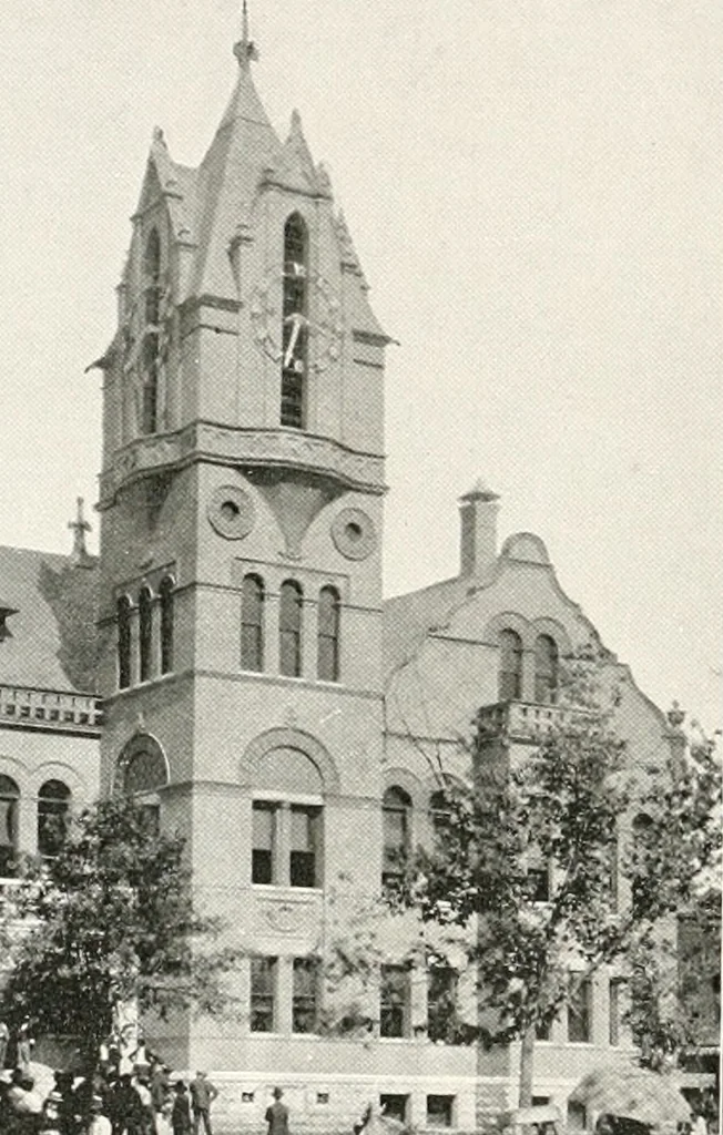 An illustration from Designs from the work of Frank P. Milburn, architect, Columbia, S.C, 1901, leaf 25