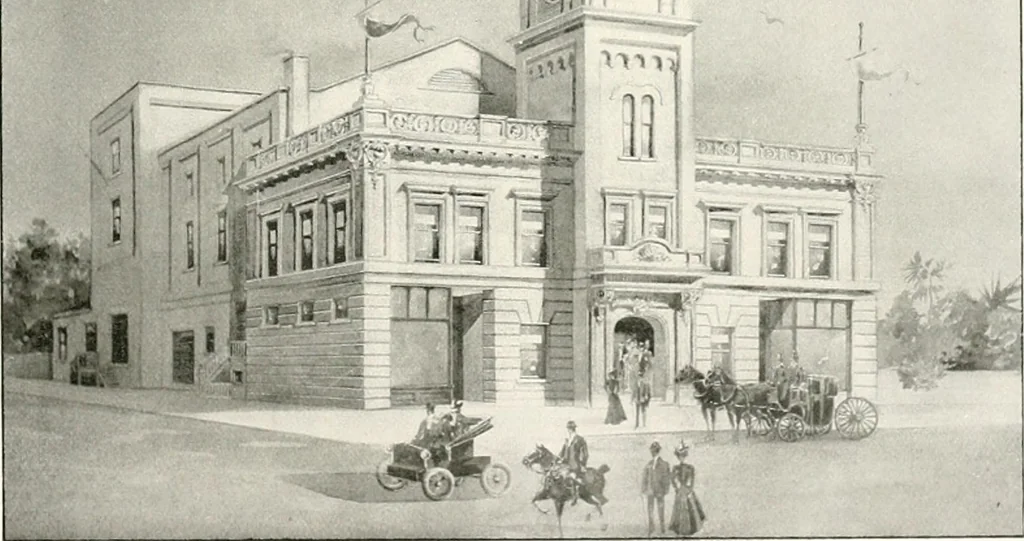 An illustration from Designs from the work of Frank P. Milburn, architect, Columbia, S.C, 1901, leaf 26