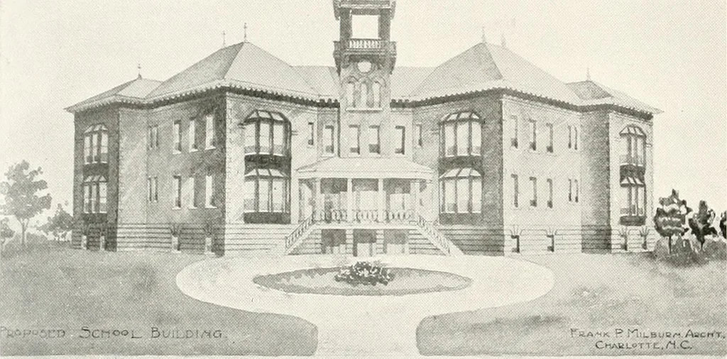 An illustration from Designs from the work of Frank P. Milburn, architect, Columbia, S.C, 1901, leaf 33