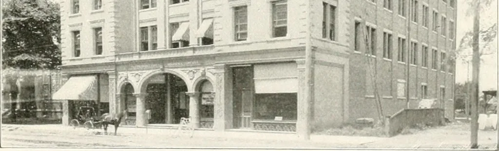 An illustration from Designs from the work of Frank P. Milburn, architect, Columbia, S.C, 1901, leaf 34