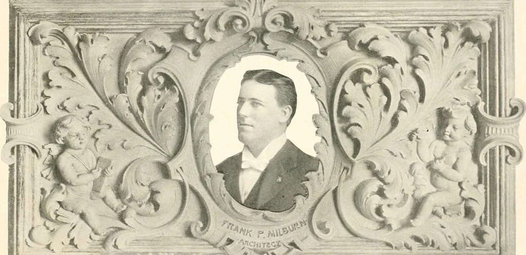 An illustration from Designs from the work of Frank P. Milburn, architect, Columbia, S.C, 1901, leaf 4