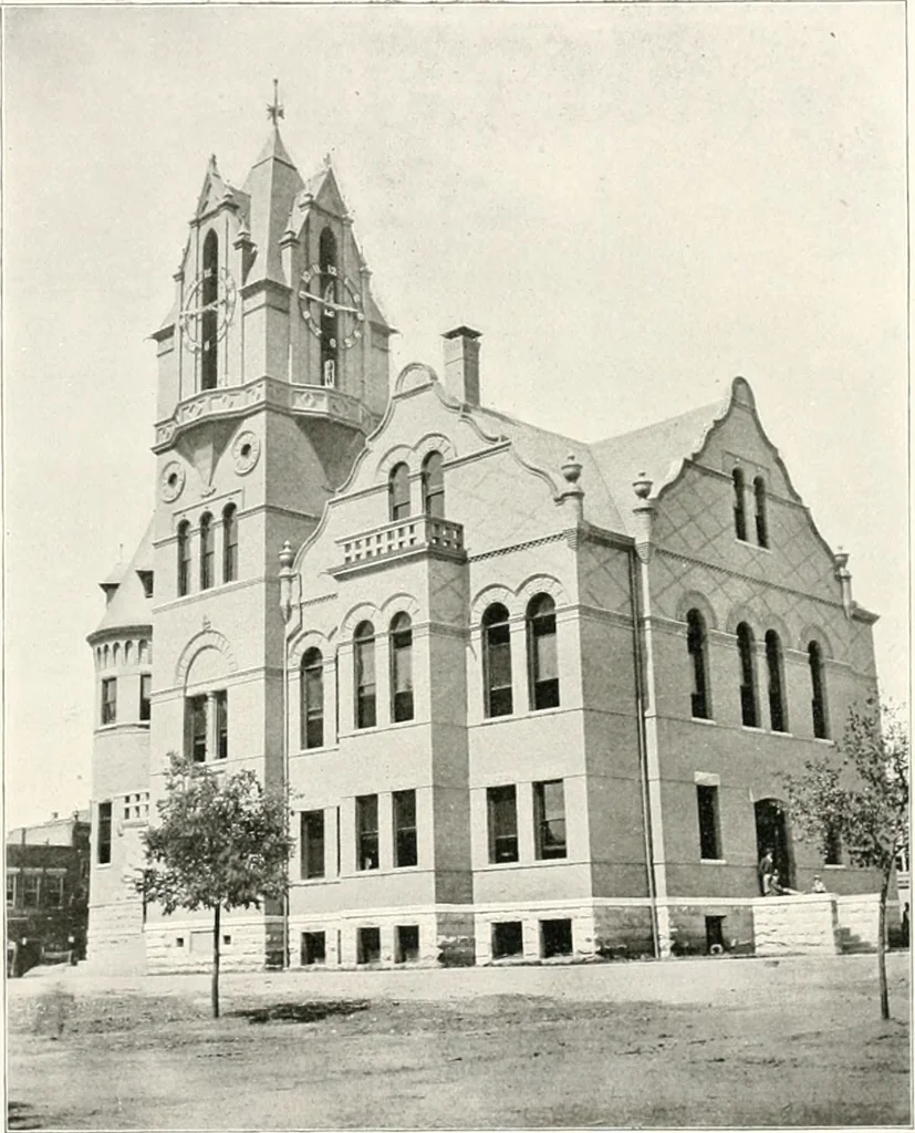 An illustration from Designs from the work of Frank P. Milburn, architect, Columbia, S.C, 1901, leaf 42