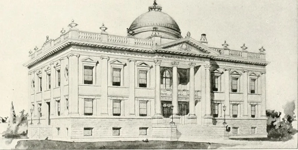 An illustration from Designs from the work of Frank P. Milburn, architect, Columbia, S.C, 1901, leaf 46