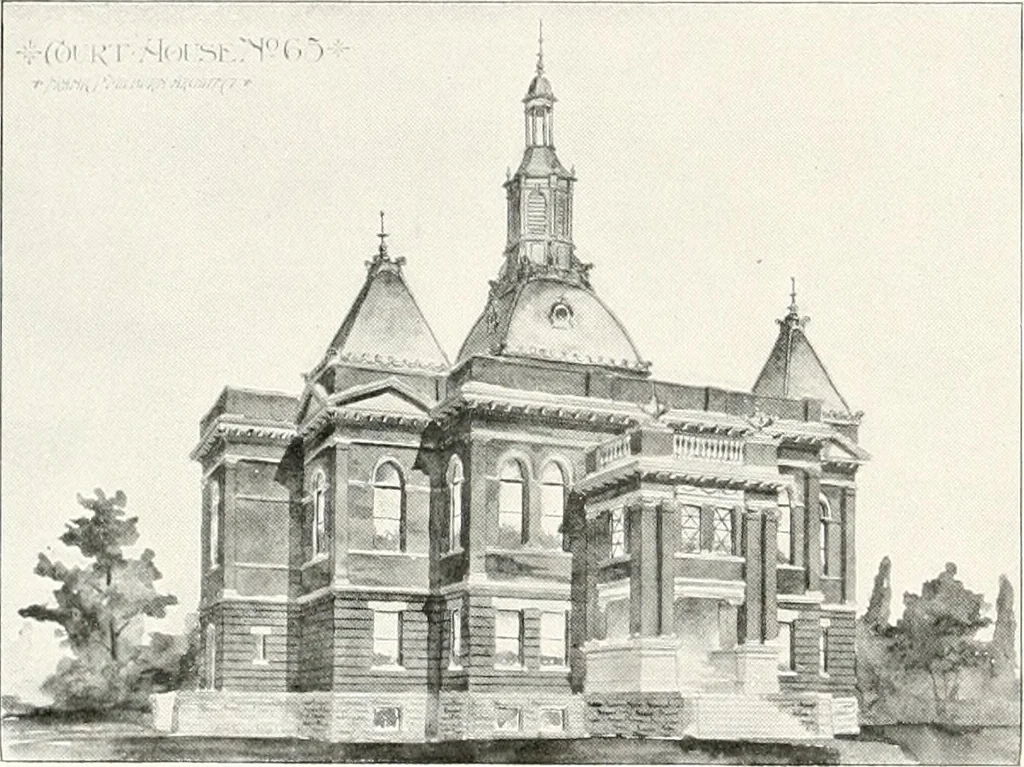 An illustration from Designs from the work of Frank P. Milburn, architect, Columbia, S.C, 1901, leaf 47