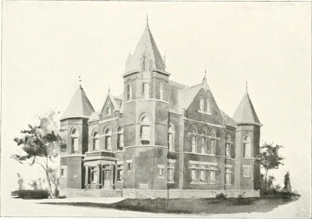 An illustration from Designs from the work of Frank P. Milburn, architect, Columbia, S.C, 1901, leaf 51