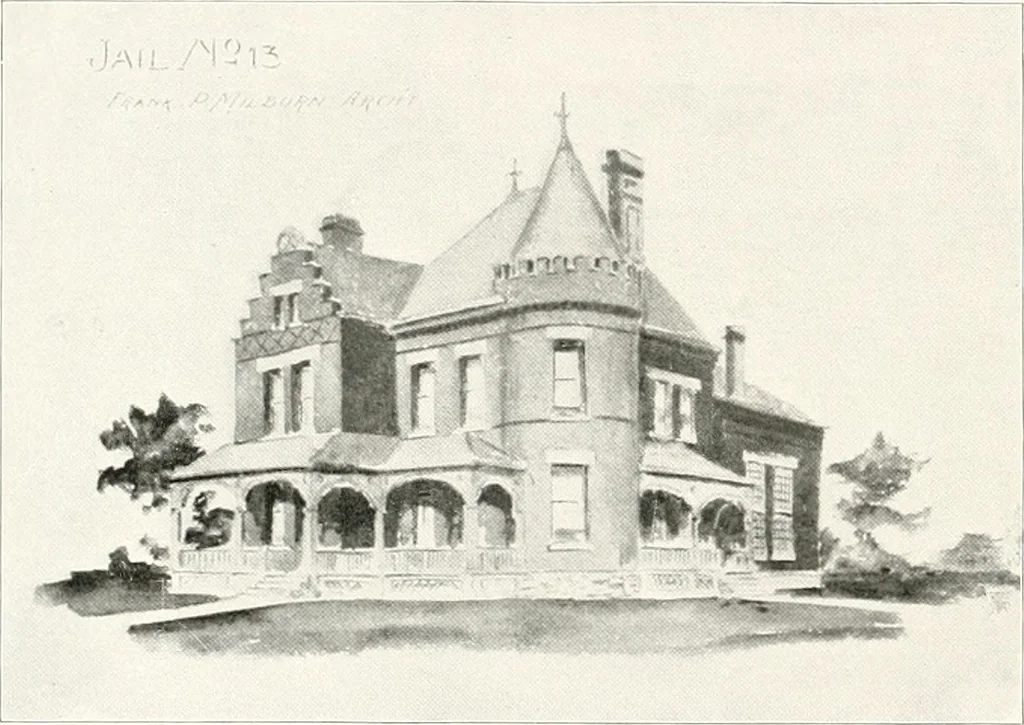 An illustration from Designs from the work of Frank P. Milburn, architect, Columbia, S.C, 1901, leaf 55