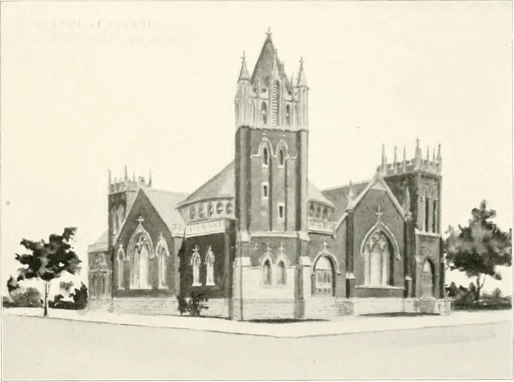 An illustration from Designs from the work of Frank P. Milburn, architect, Columbia, S.C, 1901, leaf 58