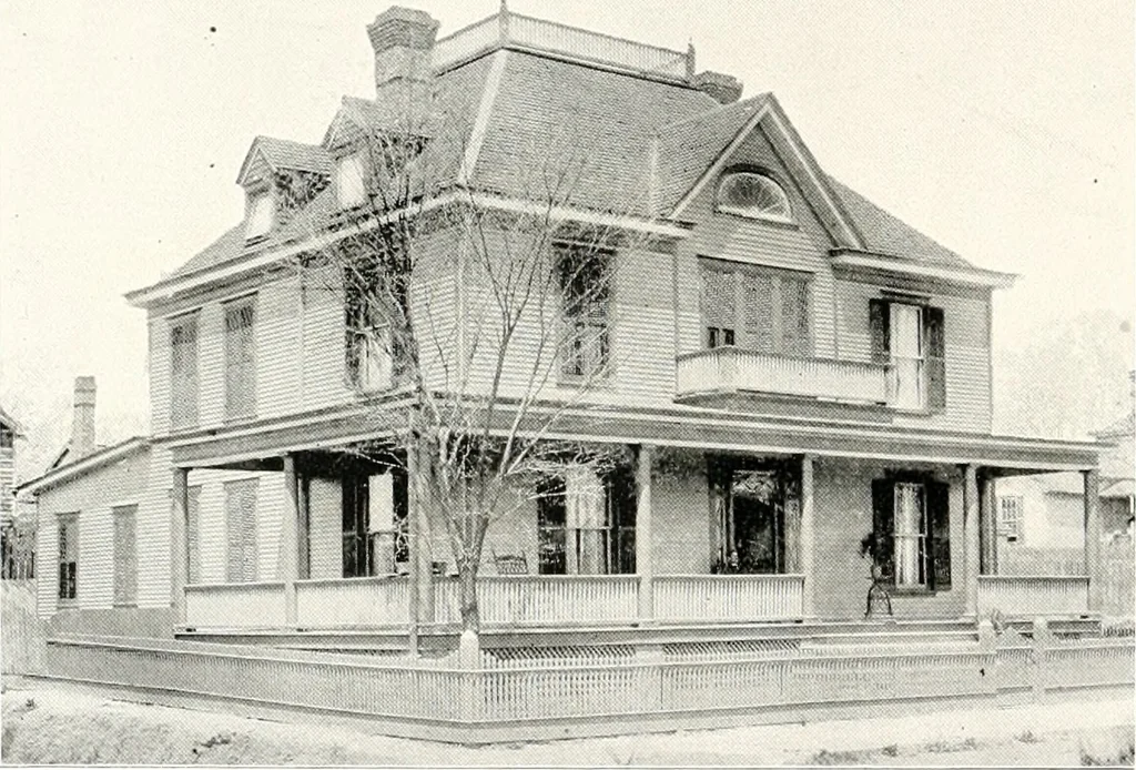 An illustration from Designs from the work of Frank P. Milburn, architect, Columbia, S.C, 1901, leaf 59