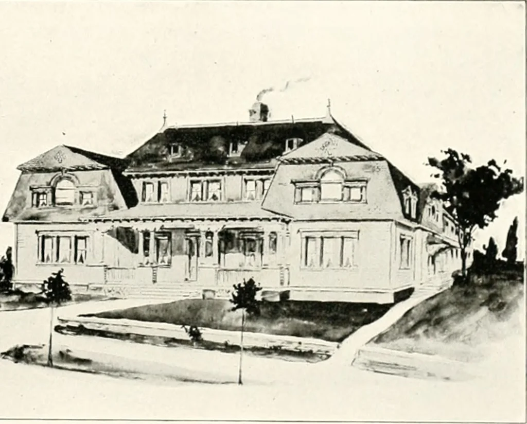 An illustration from Designs from the work of Frank P. Milburn, architect, Columbia, S.C, 1901, leaf 60