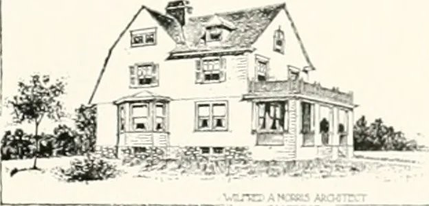 An illustration from Designs from the work of Frank P. Milburn, architect, Columbia, S.C, 1901, leaf 80