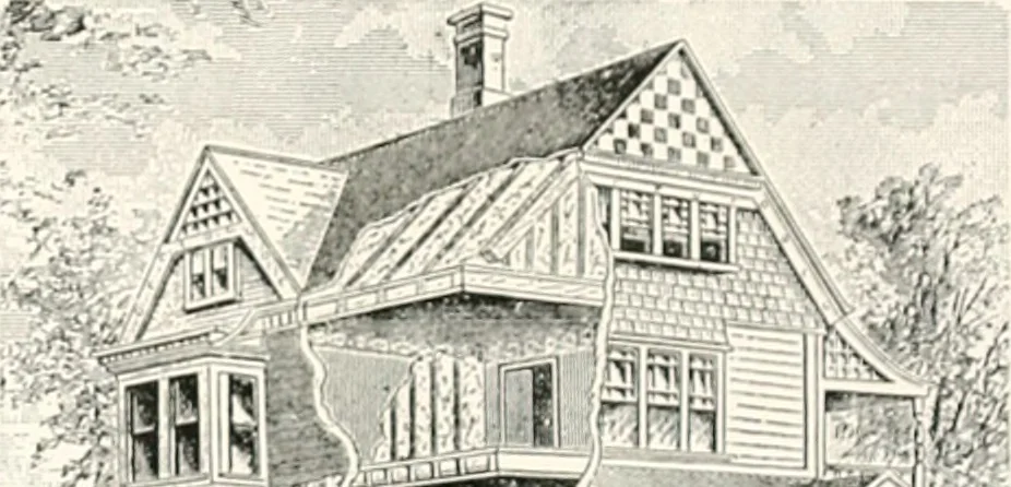 An illustration from Designs from the work of Frank P. Milburn, architect, Columbia, S.C, 1901, leaf 80