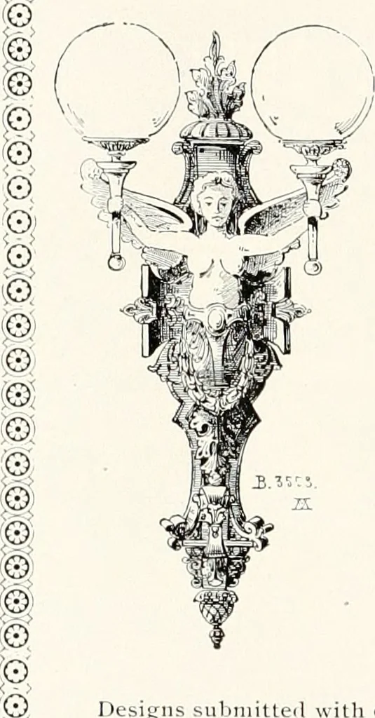 An illustration from Designs from the work of Frank P. Milburn, architect, Columbia, S.C, 1901, leaf 95