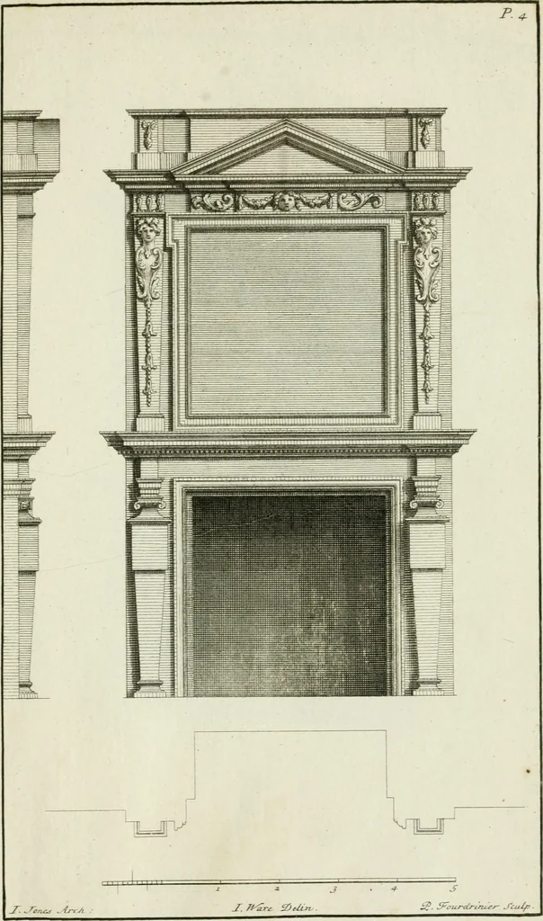 An illustration from Designs of Inigo Jones and others, 1731, leaf 20