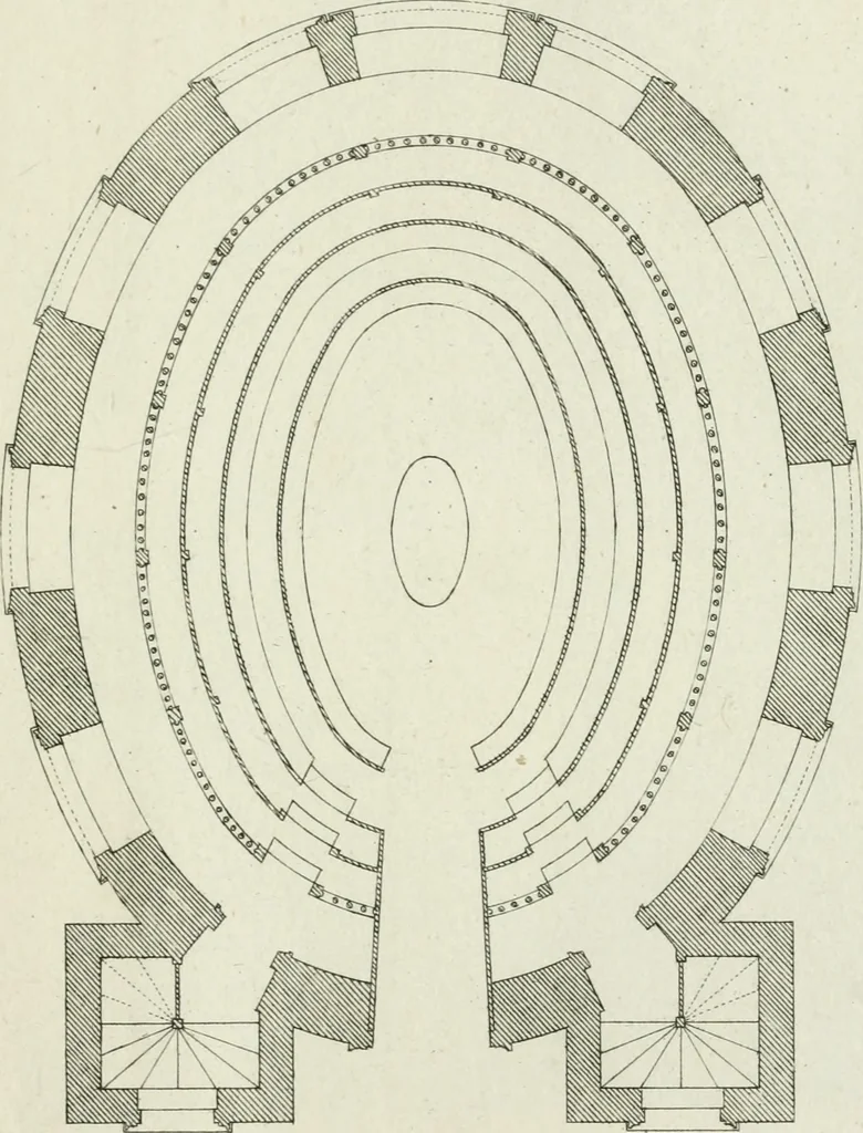 An illustration from Designs of Inigo Jones and others, 1731, leaf 28