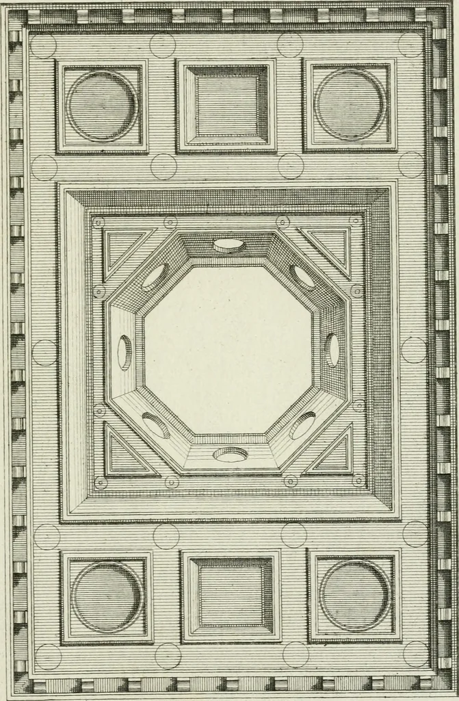 An illustration from Designs of Inigo Jones and others, 1731, leaf 42