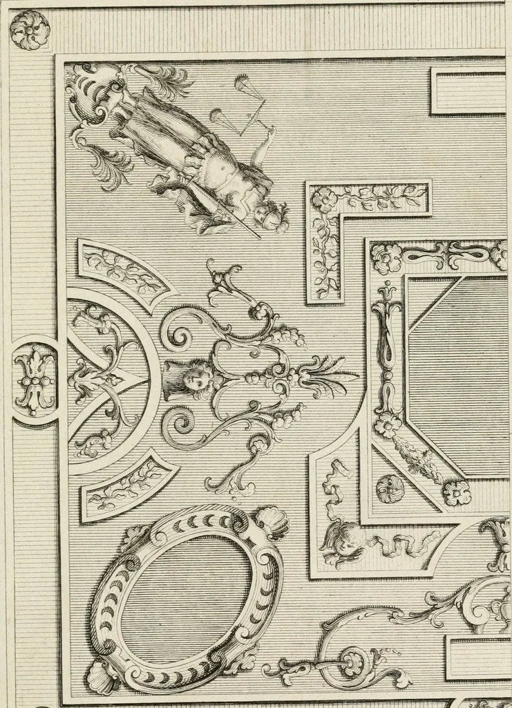 An illustration from Designs of Inigo Jones and others, 1731, leaf 48