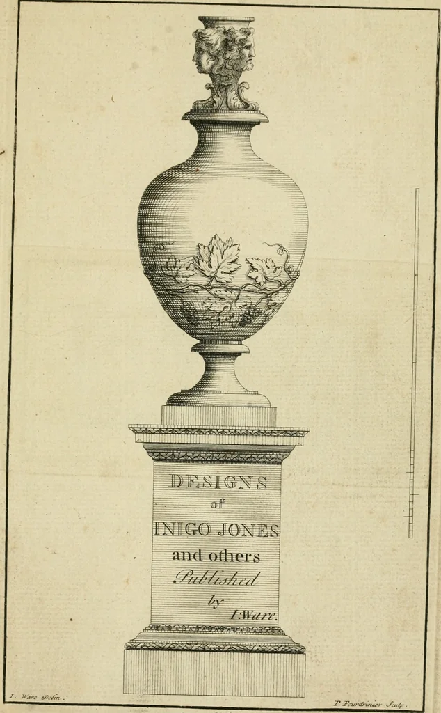 An illustration from Designs of Inigo Jones and others, 1731, leaf 6