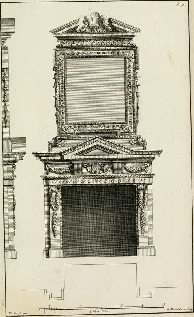 An illustration from Designs of Inigo Jones and others, 1731, leaf 66