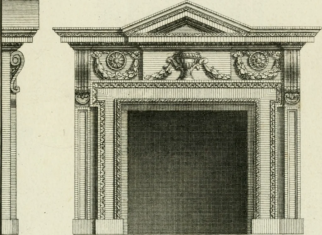 An illustration from Designs of Inigo Jones and others, 1731, leaf 70
