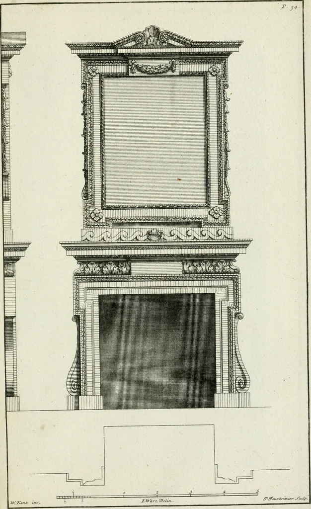 An illustration from Designs of Inigo Jones and others, 1731, leaf 72