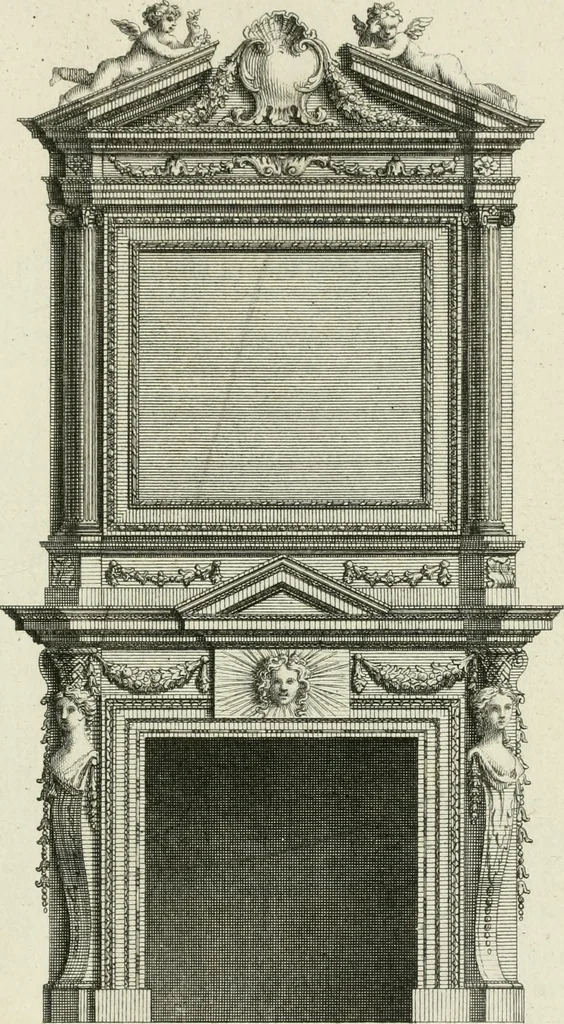 An illustration from Designs of Inigo Jones and others, 1731, leaf 76