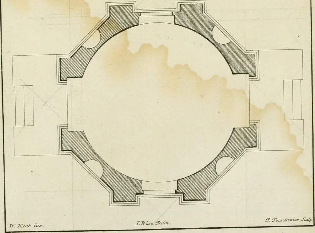 An illustration from Designs of Inigo Jones and others, 1731, leaf 80