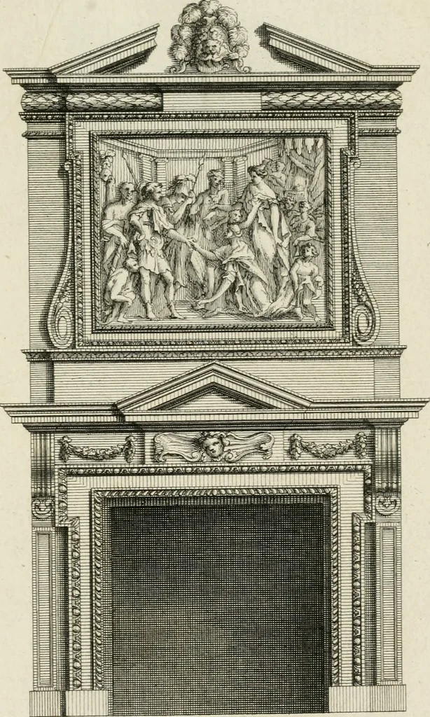 An illustration from Designs of Inigo Jones and others, 1731, leaf 98