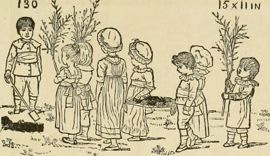 An illustration from Designs and patterns for needle work, 1873, leaf 16