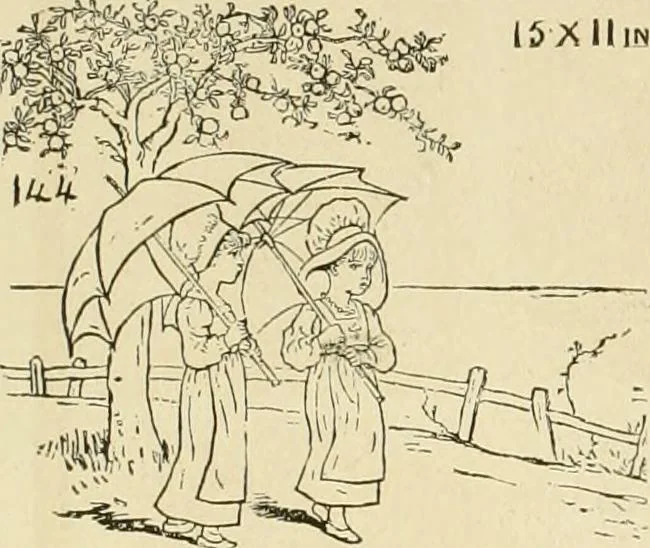 An illustration from Designs and patterns for needle work, 1873, leaf 16