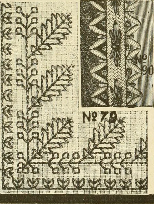 An illustration from Designs and patterns for needle work, 1873, leaf 20