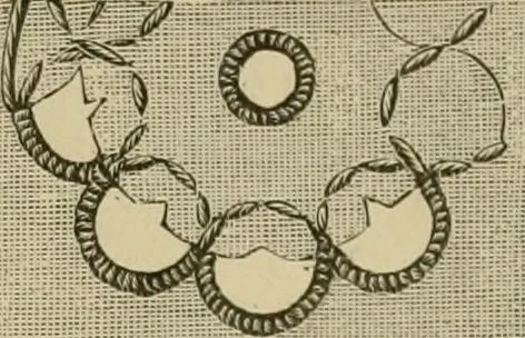 An illustration from Designs and patterns for needle work, 1873, leaf 9