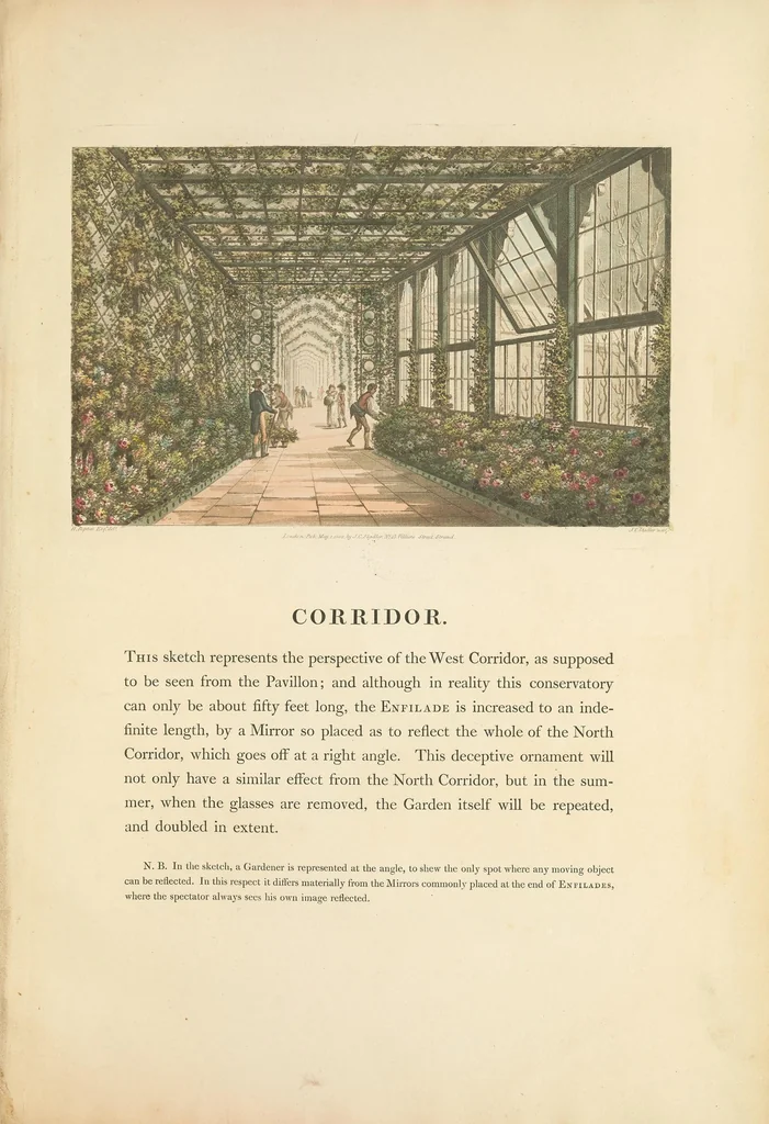 An illustration from Designs for the pavillon at Brighton : humbly inscribed to His Royal Highness the Prince of Wales, 1808, leaf 75