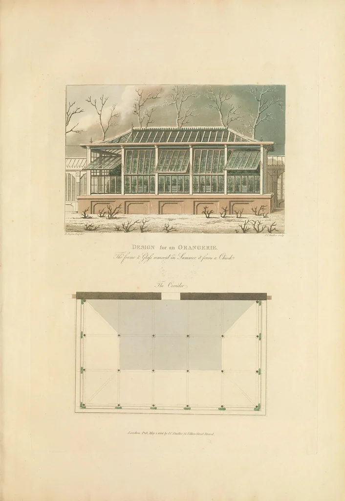 An illustration from Designs for the pavillon at Brighton : humbly inscribed to His Royal Highness the Prince of Wales, 1808, leaf 77