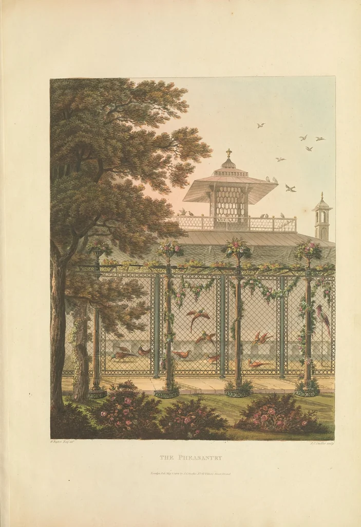 An illustration from Designs for the pavillon at Brighton : humbly inscribed to His Royal Highness the Prince of Wales, 1808, leaf 81