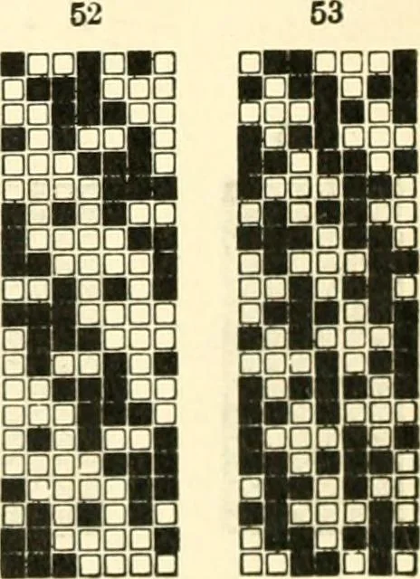 An illustration from Design texts : a practical treatise on textile design, cloth construction, fabric analysis and calculations, 1910, leaf 202