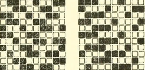 An illustration from Design texts : a practical treatise on textile design, cloth construction, fabric analysis and calculations, 1910, leaf 217