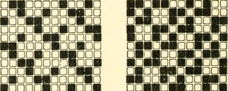 An illustration from Design texts : a practical treatise on textile design, cloth construction, fabric analysis and calculations, 1910, leaf 222