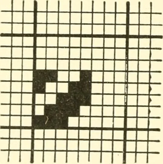 An illustration from Design texts : a practical treatise on textile design, cloth construction, fabric analysis and calculations, 1910, leaf 30