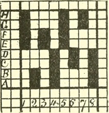 An illustration from Design texts : a practical treatise on textile design, cloth construction, fabric analysis and calculations, 1910, leaf 65