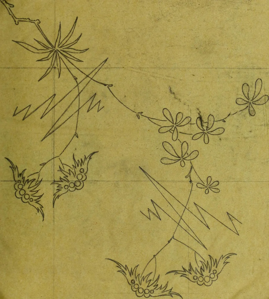 An illustration from [Design tracings, 1875, leaf 10
