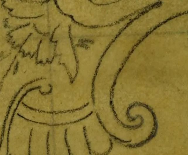 An illustration from [Design tracings, 1875, leaf 111