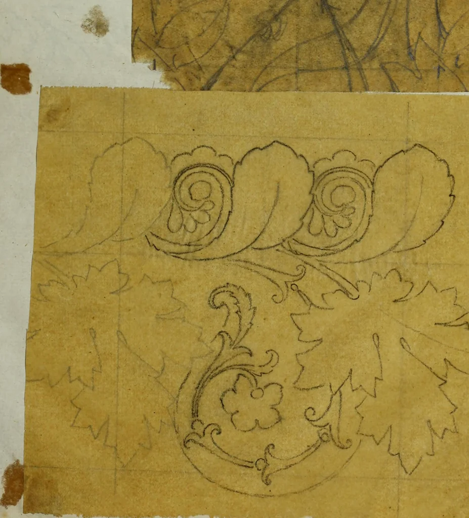 An illustration from [Design tracings, 1875, leaf 112