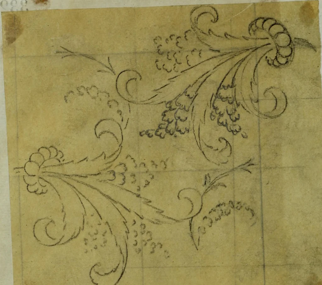 An illustration from [Design tracings, 1875, leaf 113