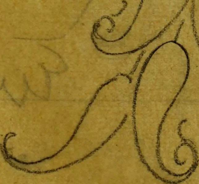 An illustration from [Design tracings, 1875, leaf 114