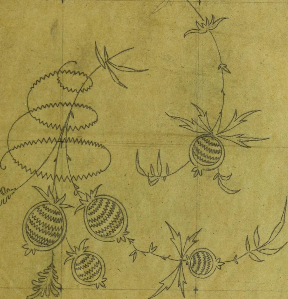 An illustration from [Design tracings, 1875, leaf 12