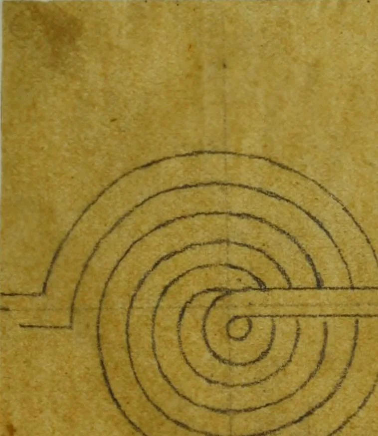 An illustration from [Design tracings, 1875, leaf 122