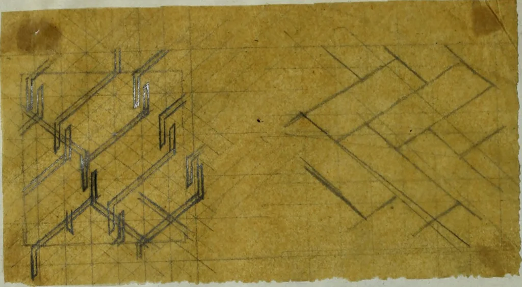 An illustration from [Design tracings, 1875, leaf 123