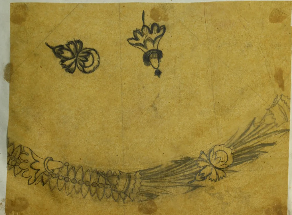 An illustration from [Design tracings, 1875, leaf 124