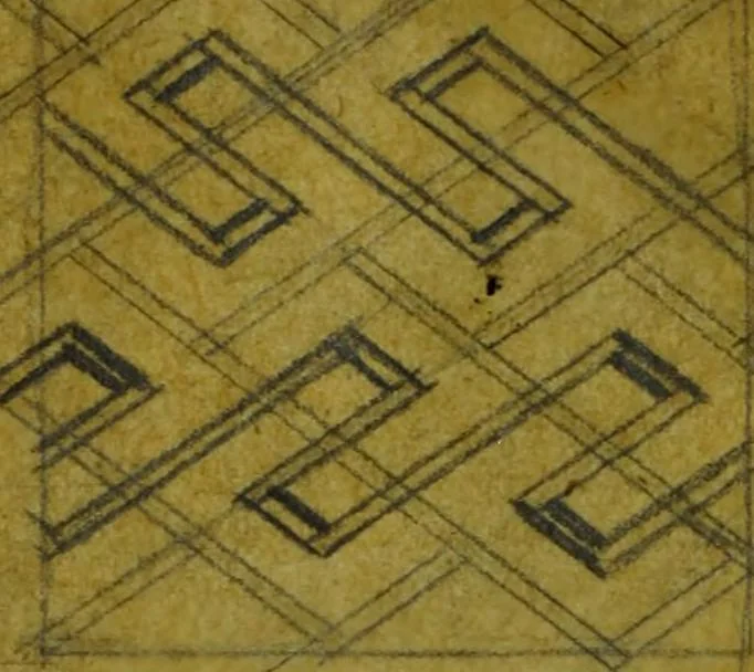 An illustration from [Design tracings, 1875, leaf 125