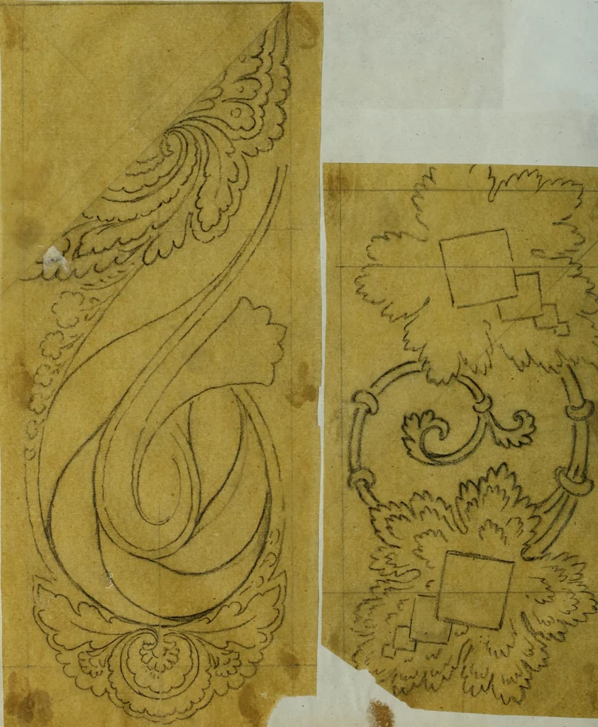 An illustration from [Design tracings, 1875, leaf 127